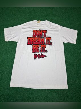 No Fear Dont Dream It Be It NWT Deadstock Vintage 90s Streetwear Large T Shirt